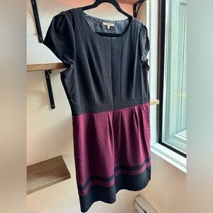 Colour Block Midi Dress